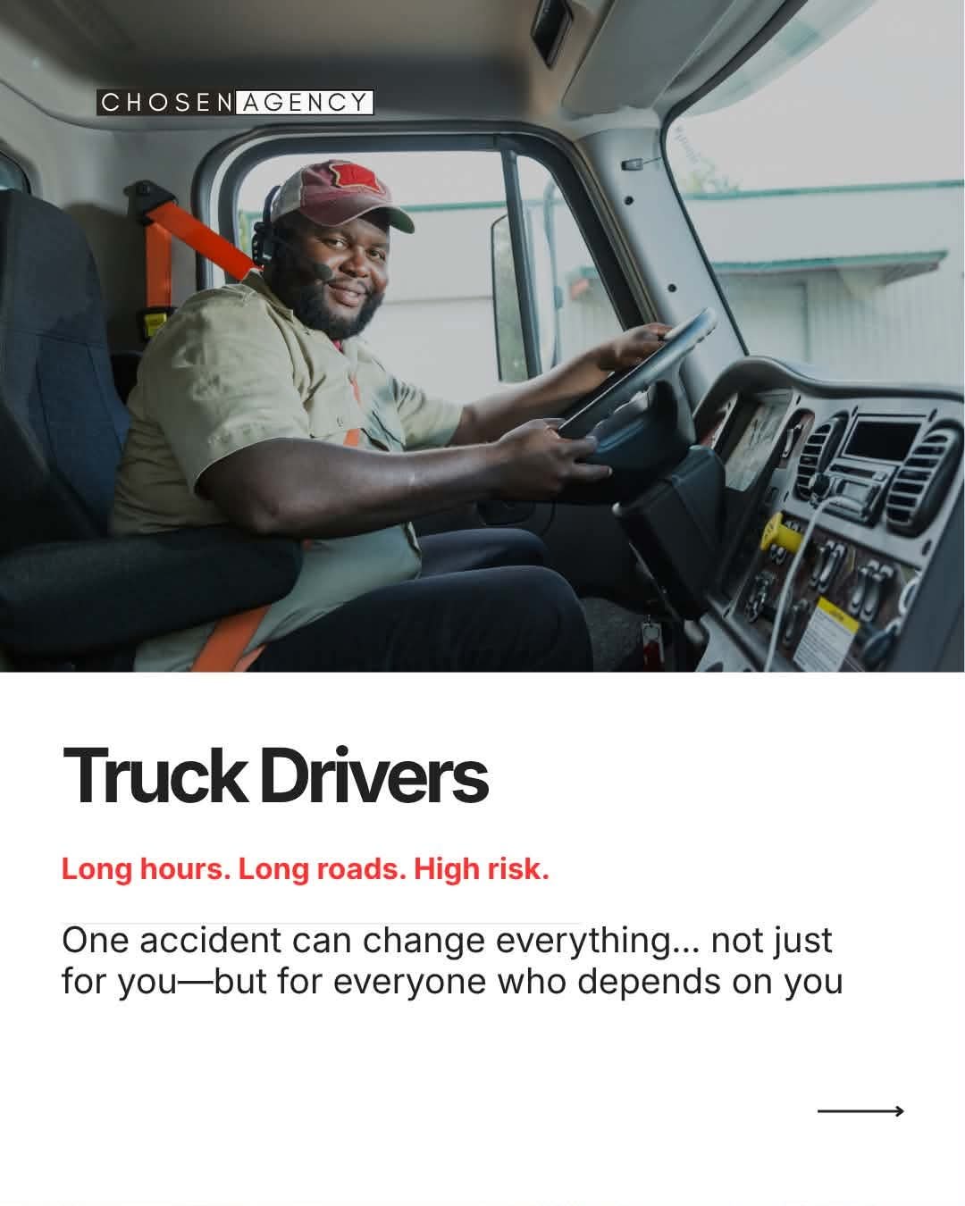Truck drivers — long hours, long roads, high risk